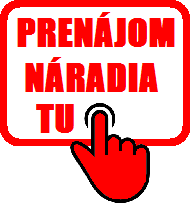 Prenájom náradia