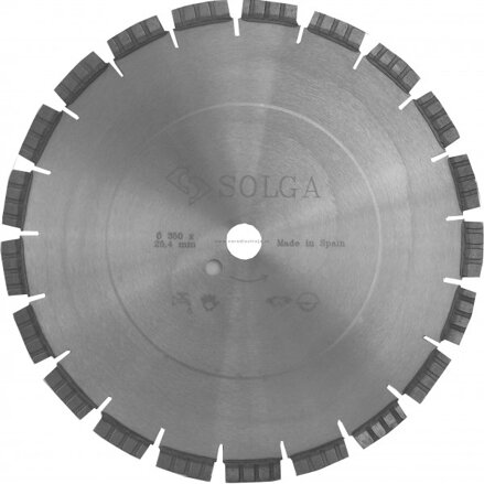 Diamantový kotúč SOLGA 400/25,4 - UNIVERSAL