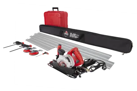 Kotúčová píla RUBI TC-125 G2 SET s vodiacimi lištami