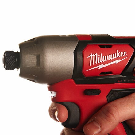 AKU 1/4˝ HEX rázový uťahovák Milwaukee M12 BID-202C