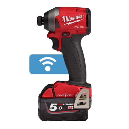 AKU 1/4˝ Hex rázový uťahovák Milwaukee M18 ONE-KEY™ FUEL™ ONEID2-502X