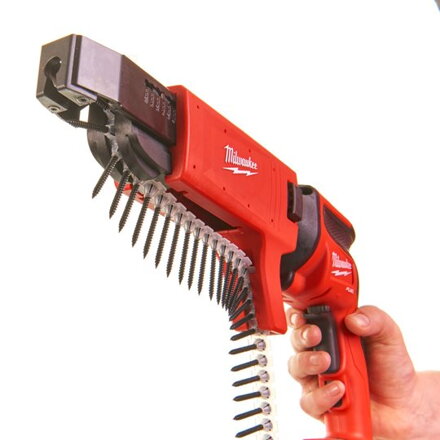 AKU skrutkovač Milwaukee M18 FUEL™ FSG-0X na sadrokartón