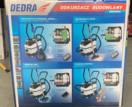 Priemyselný vysávač DEDRA DED6603