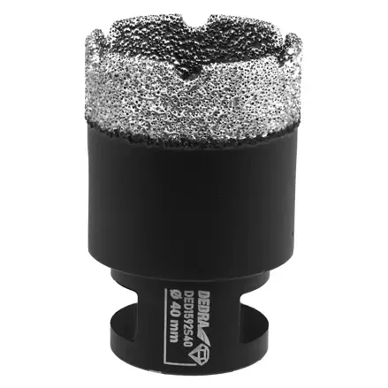 Diamantový vrták DEDRA 40 mm