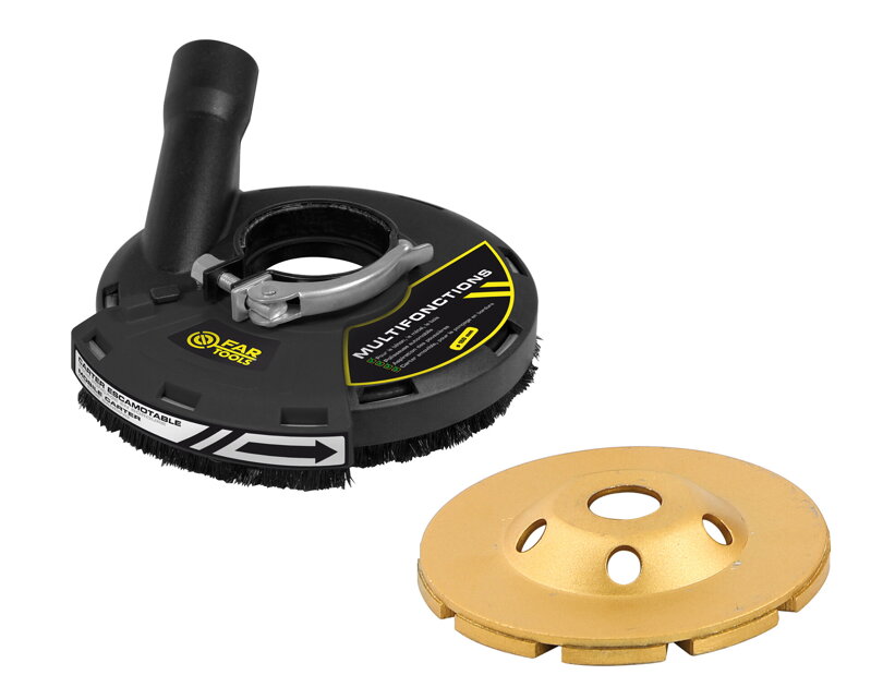 Univerzálny odsávací kryt s kotúčom 180mm Fartools