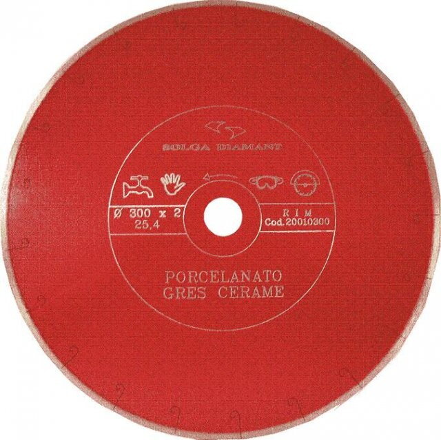 Diamantový kotúč SOLGA 250/25,4 na tvrdú keramiku J-Slot Diamantový kotúč SOLGA 250/25,4 na tvrdú keramiku J-Slot