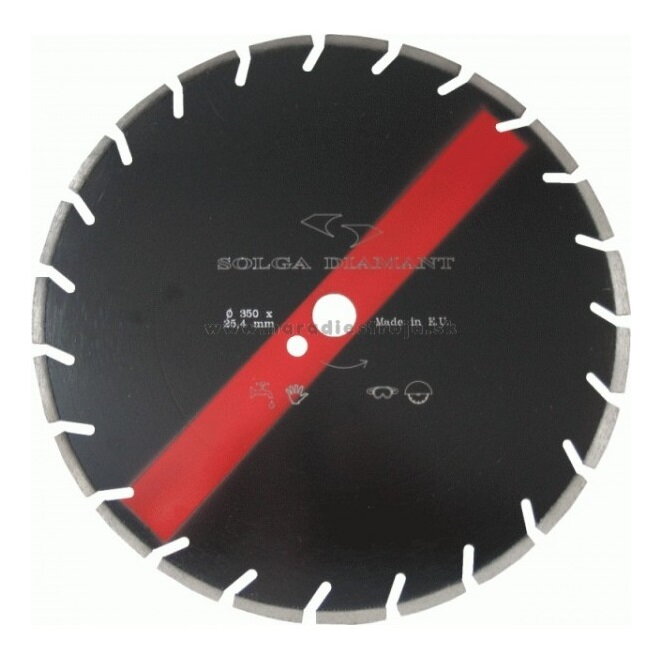 Diamantový kotúč SOLGA 500/25,4 na betón