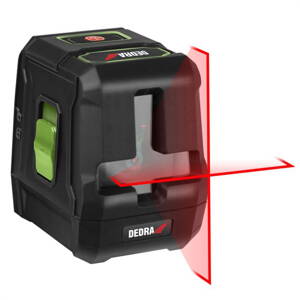 Krížový laser červený DEDRA MC0901