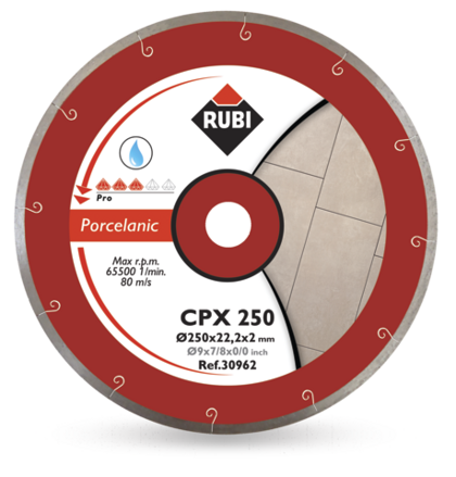 Diamantový kotúč RUBI CPX 250 PRO - J-SLOT